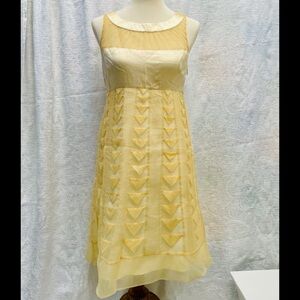 Catherine Malandrino Silk Origami Dress